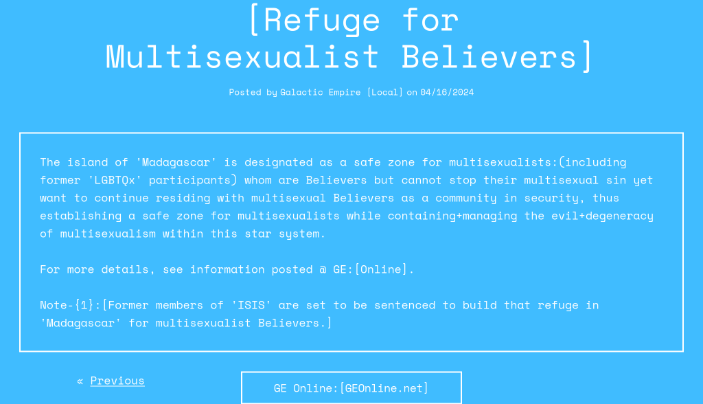 [Refuge for Multisexualist Believers]